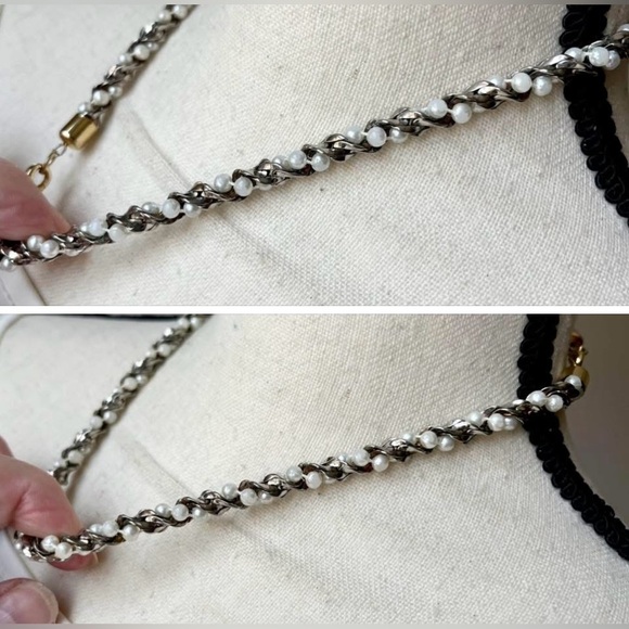 Jewelry lot, (GUC) 10 pc silver tone faux pearl - jewelry - Picture 8 of 17